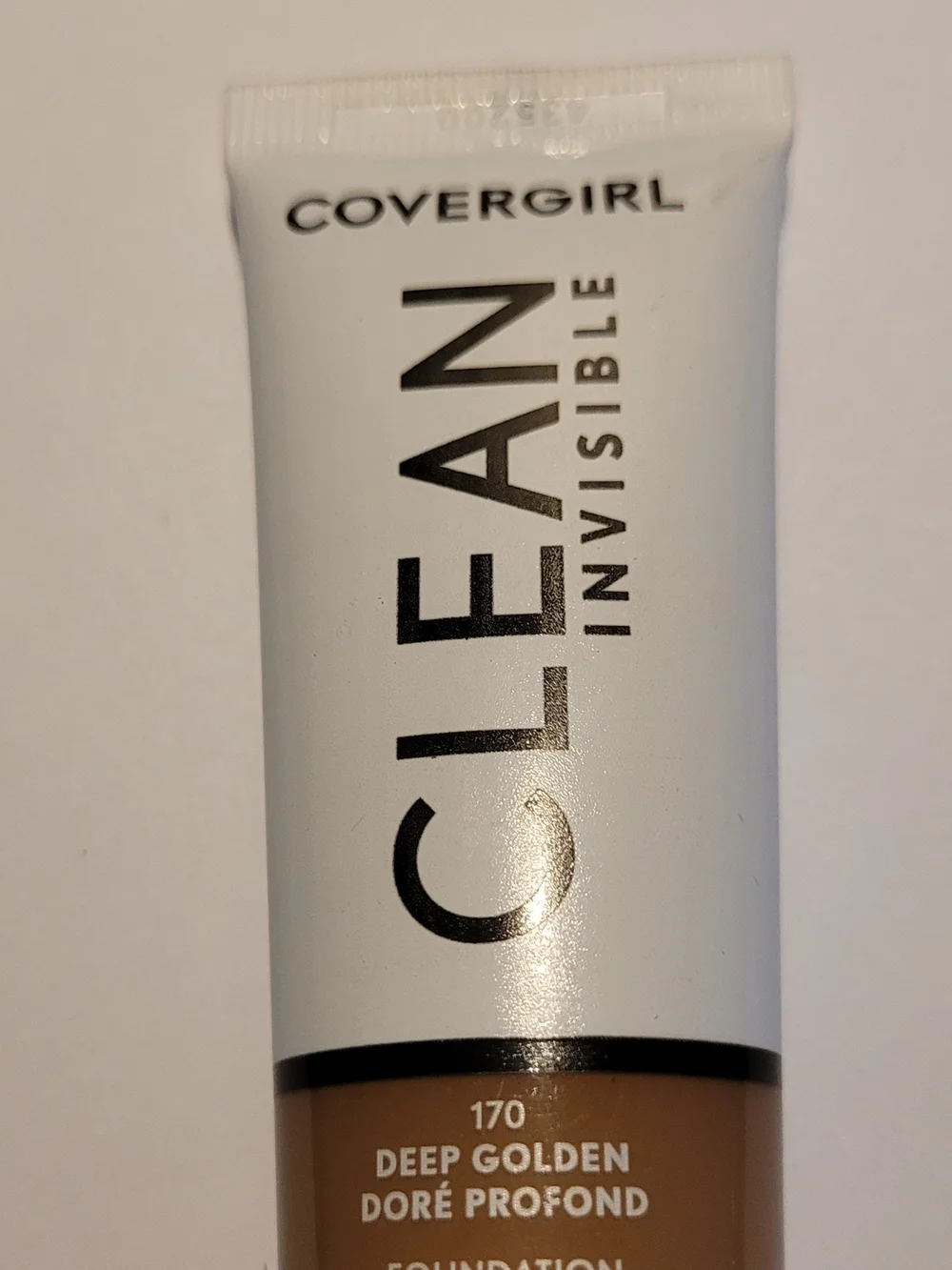Clean Invisible 170 Deep Golden Foundation - Vegan Liquid Foundation